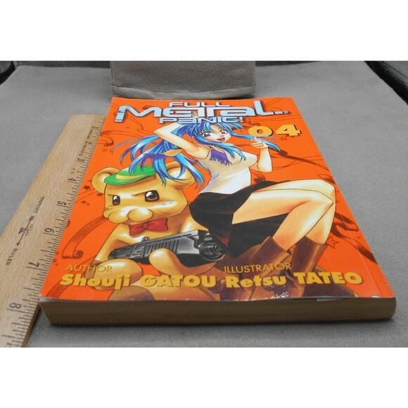 Full Metal Panic! Vol 4 English Manga Shouji Gatou 2004 - Picture 10 of 10